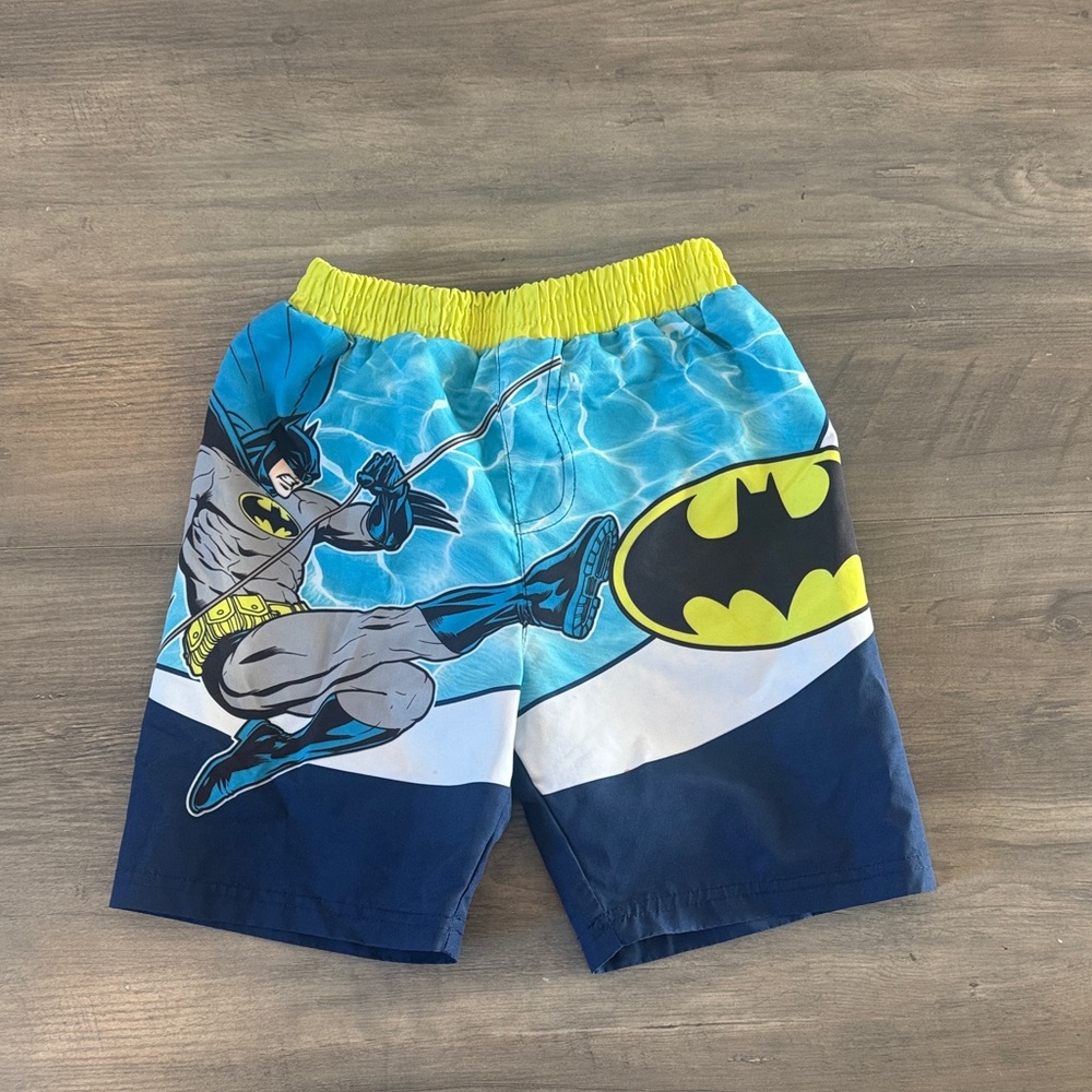 Batman Kids Shorts - Blue and Yellow